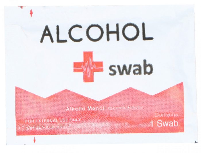 Alcohol swabs 6x8cm 24pcs