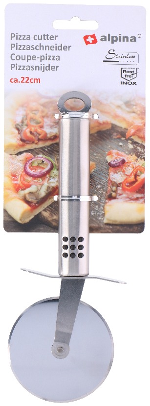 Pizzasnijder ca22cm SS/PP