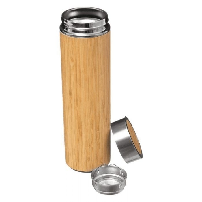 VACCUM BOTTLE 0.33L BAMBOO