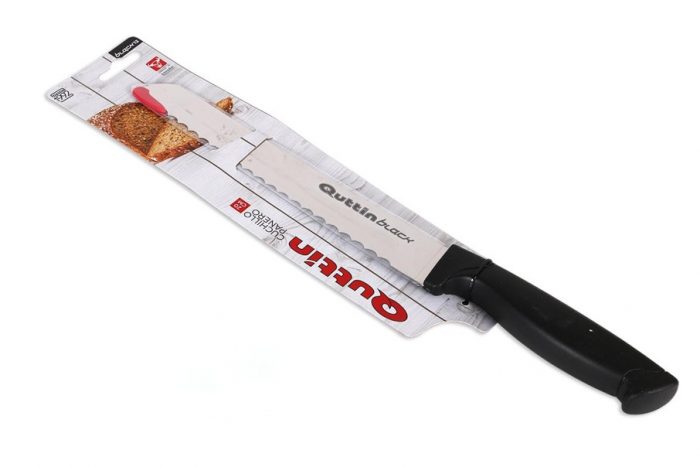 BREAD KNIFE 20cm "BLACK"