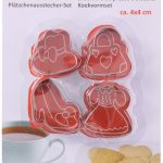 Koekvormset 4pcs SS