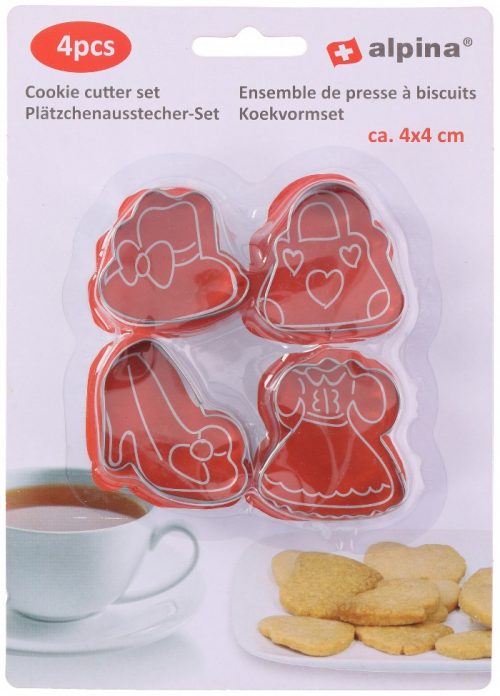 Koekvormset 4pcs SS