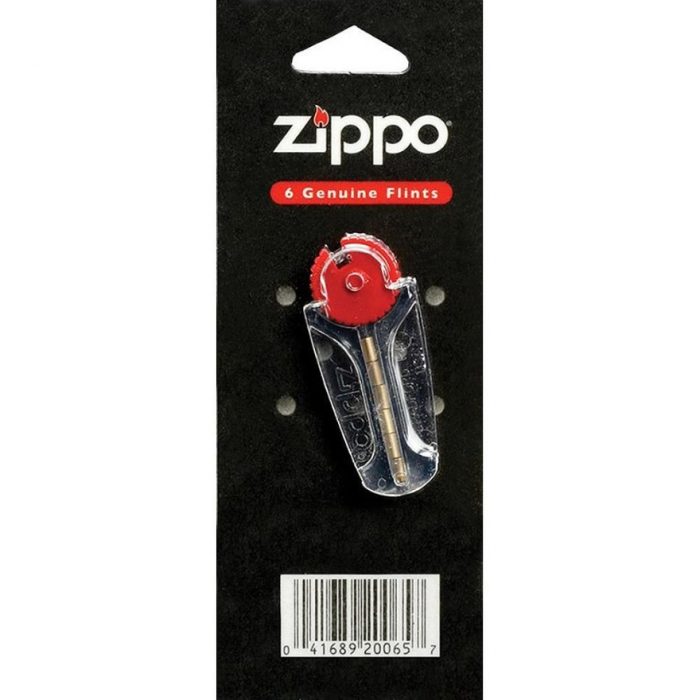 Zippo vuursteentjes - Handige dispenser met 6 vuursteentjes van het merk Zippo