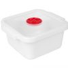 OPBERGTROMMEL MICRO VIERKANT 1 L