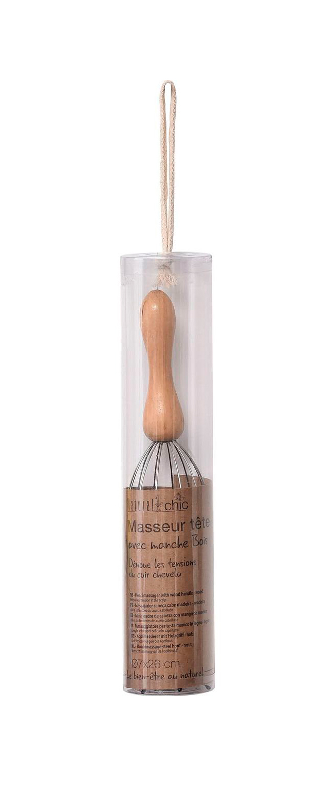 HEAD MASSAGER WITH BAMBOO HEN LE - BAMBOO