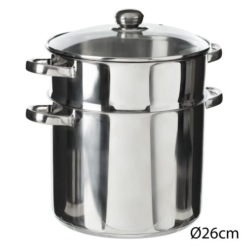 COUSCOUS PAN 26CM 11LTR