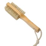 DOUBLE SIDED NAIL BRUSH WITH HOUTEN HEN LE - NATURAL