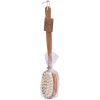 2 ZIJDIG DOUCHE/MASSAGEBORSTEL - BAMBOO