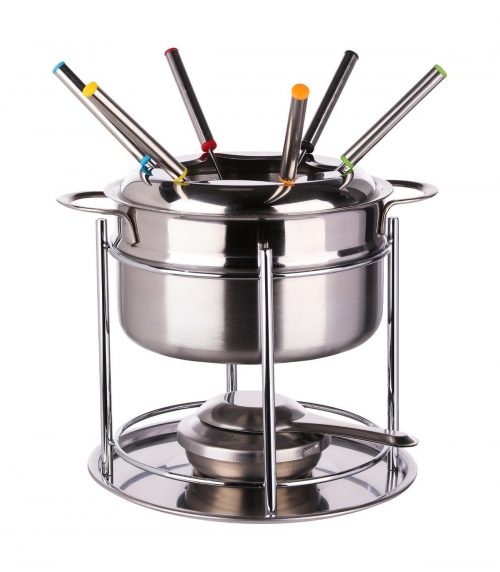 FONDUE SET FOR 6 INOX