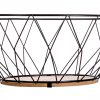DIAMOND FRUIT BASKET BLAC 28CM