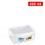 OPBERGTROMMEL CLICK RECHTHOEKIG 600 ML