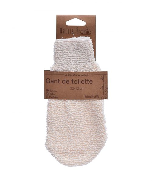 WASHCLOTH BAMBOO/COTTON - NATURAL