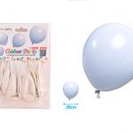 BALLON WIT 30CM 10ST