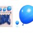 BALLON DONKERBLAUW 30CM 10ST