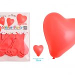 BALLON HART ROZE 30CM 8ST