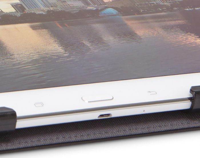 Universeel tablet cover/standard zwart