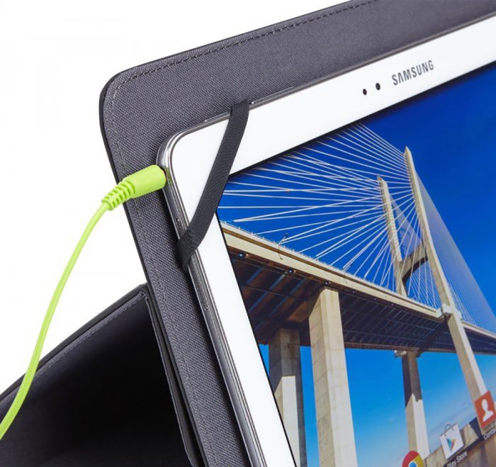 Universeel tablet cover/standard zwart