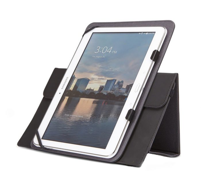 Universeel tablet cover/standard zwart