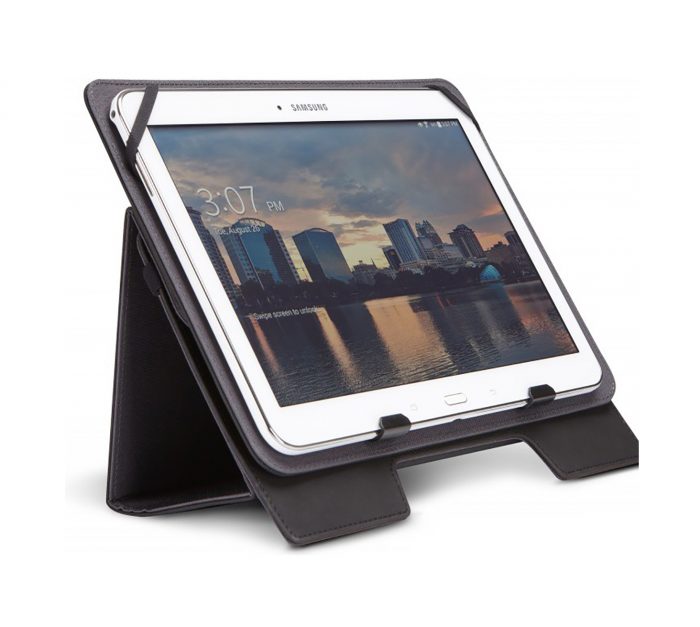 Universeel tablet cover/standard zwart
