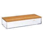 MEDIUM RECT BOX SELENA BAMBOO