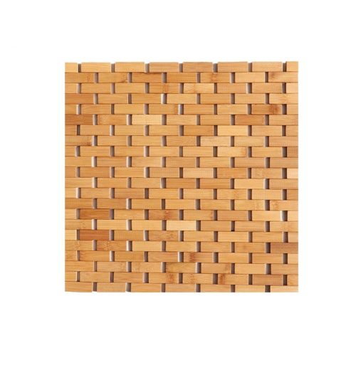 ANTI SLIPPERY BAMBOO DUCKBOARD 45X45CM - BAMBOO