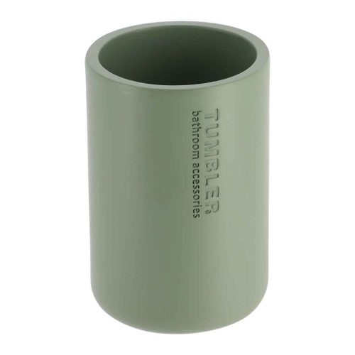 POLYRESIN TUMBLER - KAKI