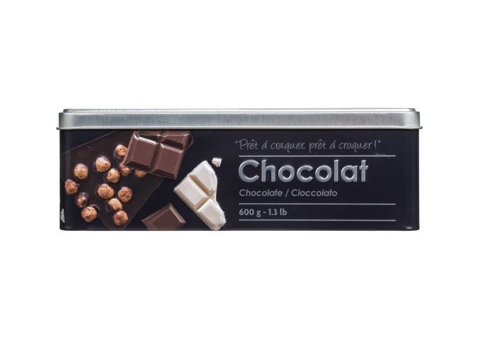 CHOCOLATE TABS BOX EMBOSSED 3D