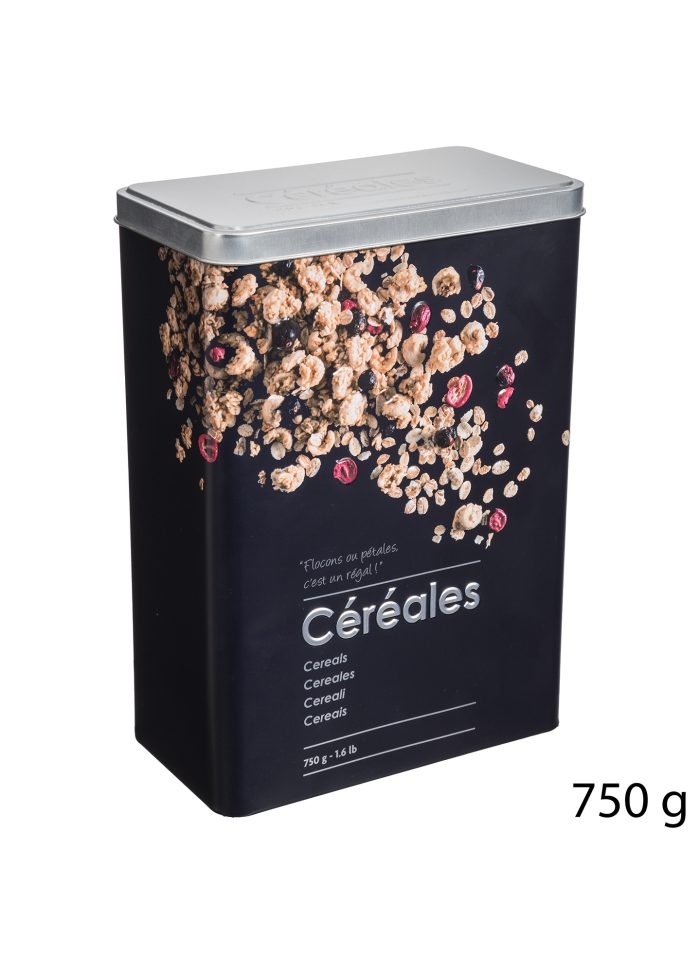 CEREALS BOX EMBOSSED 3D