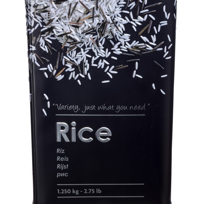 RICE BOX EMBOSSED 3D