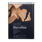Metalen toast voorraadblik met 3D embossing 300g TOASTS BOX EMBOSSED 3D metalen toast voorraadblik aluminium staal bewaardoos bewaarblik voorraaddoos doos
