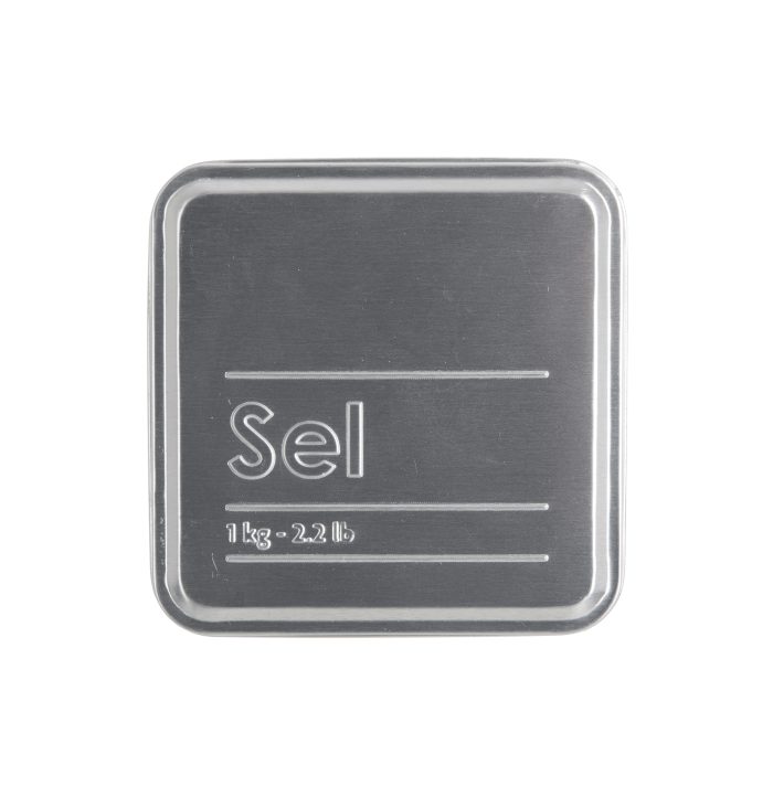 COARSE SALT BOX EMBOSSED 3D