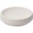 Ronde zeephouder stoneware crème ovale zeepschaal zeepbakje steen beige wit moderne minimalistische