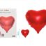 Folieballon hartvormig rood 45cm helium ballon ballon versiering folie ballon valentijnsballon hart