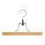 Houten klem hanger kledinghanger kleerhanger broekenhanger rokhanger broekenklem 3st