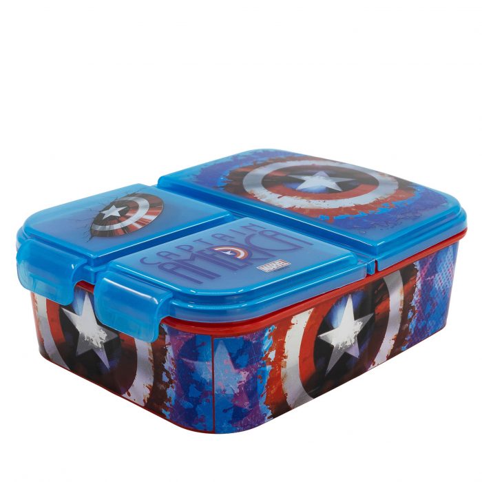 Lunchbox Captain America 3-vakken