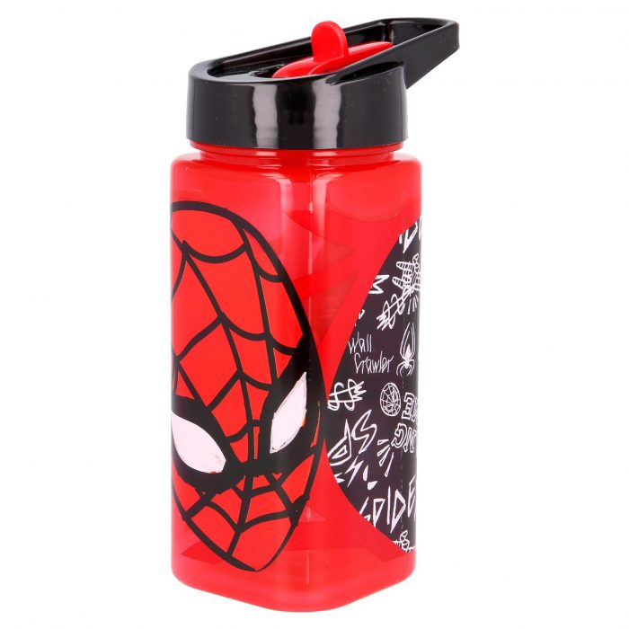FLES VIERKANT 530ML SPIDERMA URBAN WEB