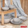 Bord CLASSIC Ø 20cm TAUPE
