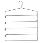 METAL PVC 5 PANTS HANGER GR