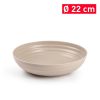 Diepbord CLASSIC Ø 22cm TAUPE