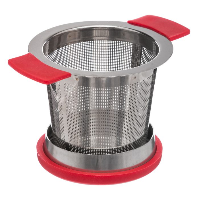 SS TEA INFUSER + STAND