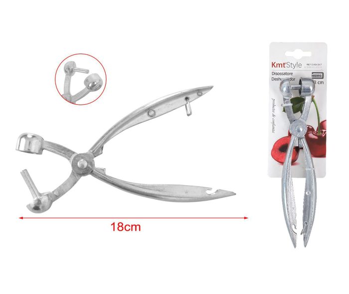 Kersen ontpitter RVS 18cm