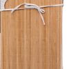 Bamboe hoekwasmand 48L