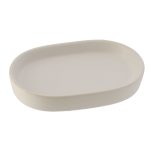 STONEWARE ZEEPDISH-WIT