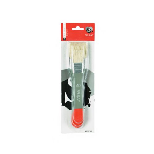 Gesso kwasten varkenshaar 3-dlg