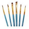 Penselen set synthetisch 6-dlg
