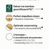 Voorraadbus luchtdicht bamboe 2L